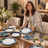 Ceramic Plate Set of 18