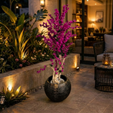 Decorative Artificial Flower Tree With Pot