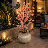 Decorative Artificial Flower Tree With Pot