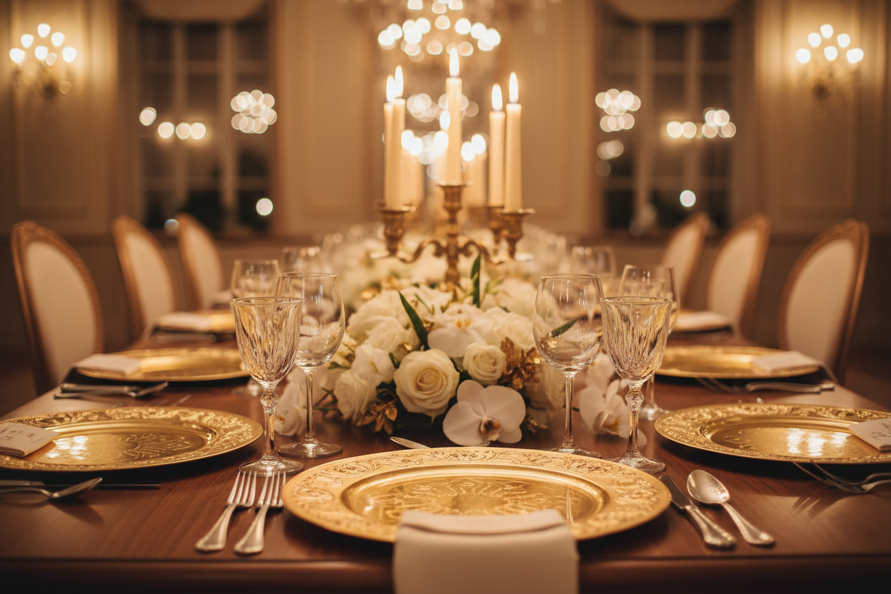 Decorative Serving Charger Plates Collection