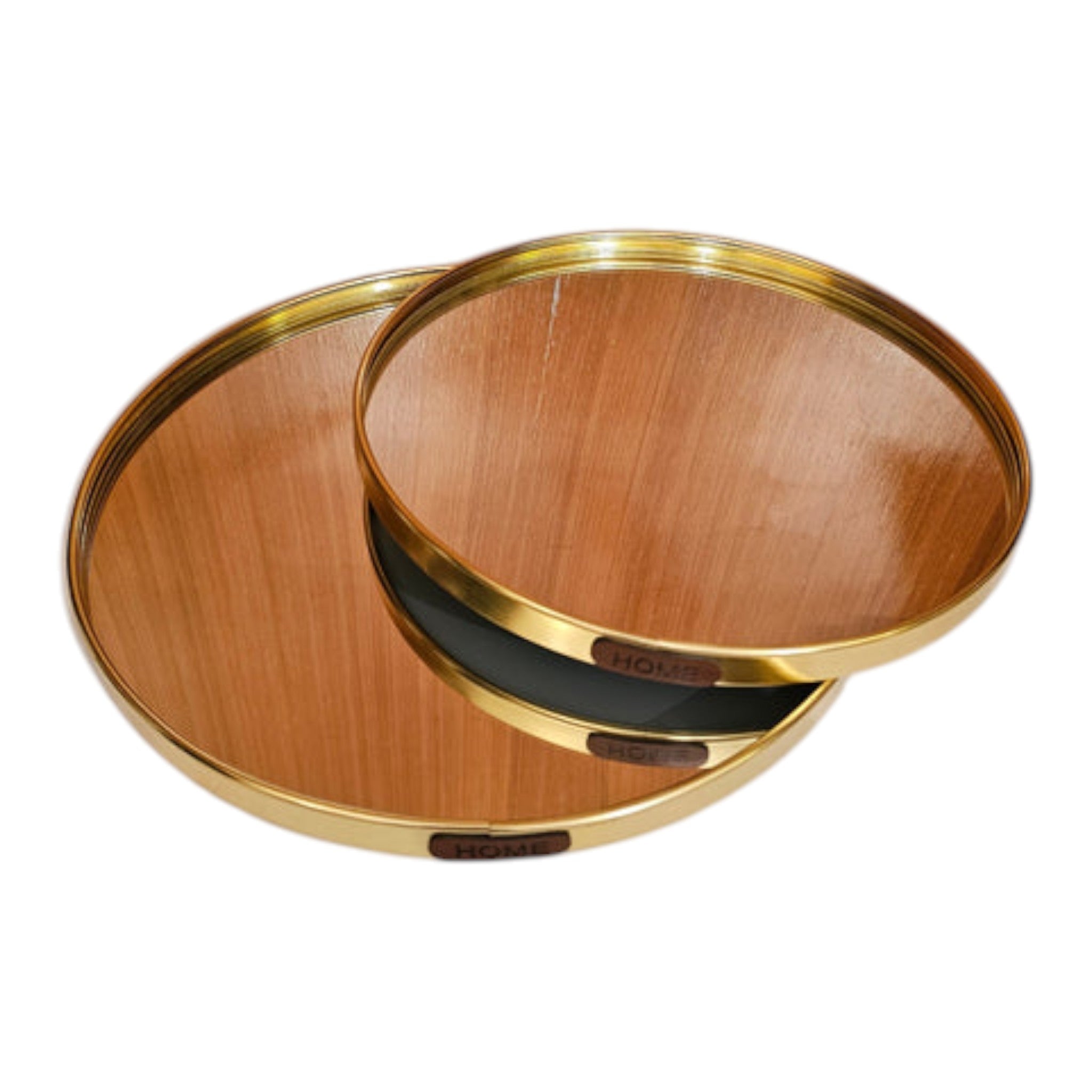 Decorative Home Sajawat Mirror Vanity Tray Set Of 2